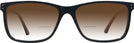Square Black W/ Tortoise Temples Trail Blazer w/ Gradient Bifocal Reading Sunglasses View #2