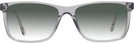 Square Crystal Grey Trail Blazer w/ Gradient Progressive Reading Sunglasses View #2