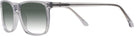 Square Crystal Grey Trail Blazer w/ Gradient Progressive Reading Sunglasses View #3