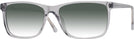 Square Crystal Grey Trail Blazer w/ Gradient Progressive Reading Sunglasses View #1