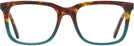 Square Tortoise Green Woodcutter Progressive No-Lines View #2