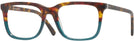 Square Tortoise Green Woodcutter Progressive No-Lines View #1