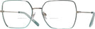 Square,Oversized Silver/azure Dolce &amp; Gabbana 1323 Bifocal View #1