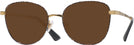 Butterfly Gold/leo Dolce &amp; Gabbana 1355 Progressive Reading Sunglasses View #1