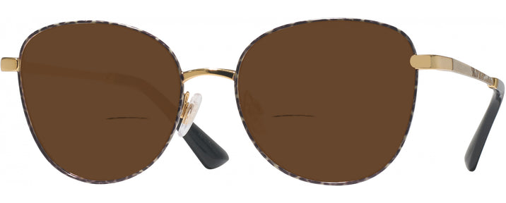 Butterfly Gold/leo Dolce &amp; Gabbana 1355 Bifocal Reading Sunglasses View #1