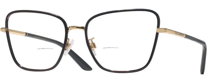 Cat Eye Gold/black Dolce &amp; Gabbana 1359 Bifocal View #1