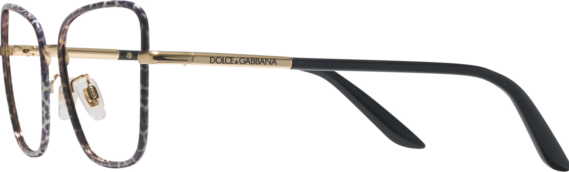 Gold/leo Dolce & Gabbana 1359 Single Vision Full Frame
