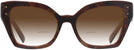 Butterfly Pearl Havana Brown Dolce &amp; Gabbana 3386 w/ Gradient Bifocal Reading Sunglasses View #2