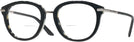 Round Top Black On Zebra Dolce &amp; Gabbana 3410 Bifocal View #1