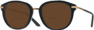 Round Top Black On Leo Dolce &amp; Gabbana 3410 Bifocal Reading Sunglasses View #1