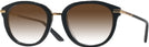 Round Top Black On Leo Dolce &amp; Gabbana 3410 w/ Gradient Progressive Reading Sunglasses View #1