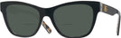 Square Black On Leo Brown Dolce &amp; Gabbana 3430 Bifocal Reading Sunglasses View #1
