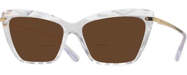 Cat Eye Crystal Dolce &amp; Gabbana 5025 Bifocal Reading Sunglasses View #1
