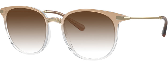 Round Camel Gradient Crystal Dolce &amp; Gabbana 5071L w/ Gradient Progressive Reading Sunglasses View #1