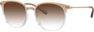 Round Camel Gradient Crystal Dolce &amp; Gabbana 5071L w/ Gradient Progressive Reading Sunglasses View #1