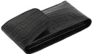  Black Embossed Leather Duo Case View #2