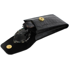 Embossed Leather Duo Case