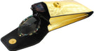  Metallic Gold Embossed Leather Duo Case View #1