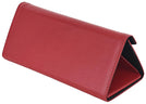  Red Estate Leather Flat Fold View #1
