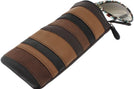  Chocolates &amp; Black The Everything Striped Case - Leather View #2