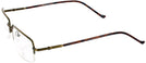 Rectangle Gold Eurospec 30 Bifocal View #3