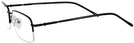 Rectangle Black Eurospec 31 Progressive No Line Bifocal View #3