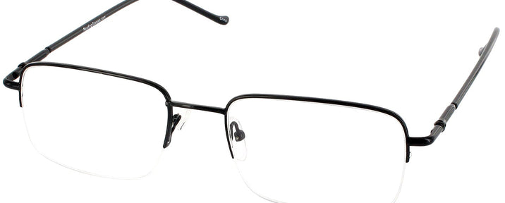 Rectangle Black Eurospec 31 Single Vision Full Frame View #1
