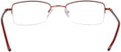 Rectangle Red Eurospec 32 Single Vision Full Frame View #4