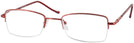 Rectangle Red Eurospec 32 Single Vision Full Frame View #1