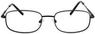 Rectangle Black Eurospec 42 Progressive No-Lines View #2