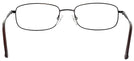 Rectangle Brown Eurospec 42 Single Vision Full Frame View #4