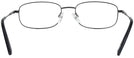Rectangle Gunmetal Eurospec 42 Single Vision Full Frame View #4