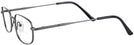 Rectangle Gunmetal Eurospec 42 Bifocal View #3