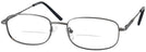 Rectangle Gunmetal Eurospec 42 Bifocal View #1