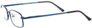 Rectangle Blue Eurospec 43 Single Vision Full Frame View #3