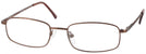 Rectangle Brown Eurospec 43 Progressive No-Lines View #1