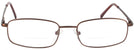 Rectangle Brown Eurospec 43 Bifocal View #2
