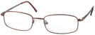 Rectangle Brown Eurospec 43 Bifocal View #1