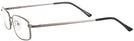 Rectangle Gunmetal Eurospec 43 Progressive No-Lines View #3