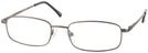 Rectangle Gunmetal Eurospec 43 Progressive No-Lines View #1