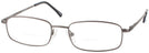 Rectangle Gunmetal Eurospec 43 Bifocal View #1