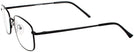 Rectangle Black Eurospec 46 Progressive No-Lines View #3
