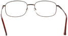 Rectangle Brown Eurospec 46 Progressive No-Lines View #4