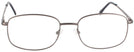Rectangle Gumetal Eurospec 46 Progressive No-Lines View #2