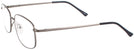 Rectangle Gumetal Eurospec 46 Progressive No-Lines View #3