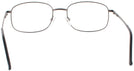 Rectangle Gumetal Eurospec 46 Progressive No-Lines View #4