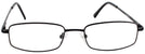 Rectangle Black Eurospec 49 Progressive No-Lines View #2