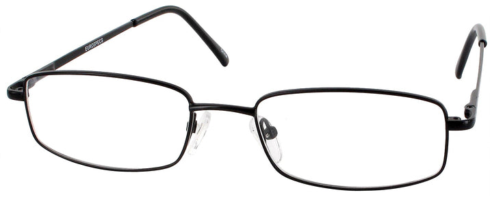 Rectangle Black Eurospec 49 Single Vision Full Frame View #1