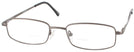 Rectangle Gunmetal Eurospec 49 Bifocal View #1