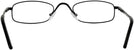 Rectangle Black Eurospec IX Single Vision Half Frame View #4
